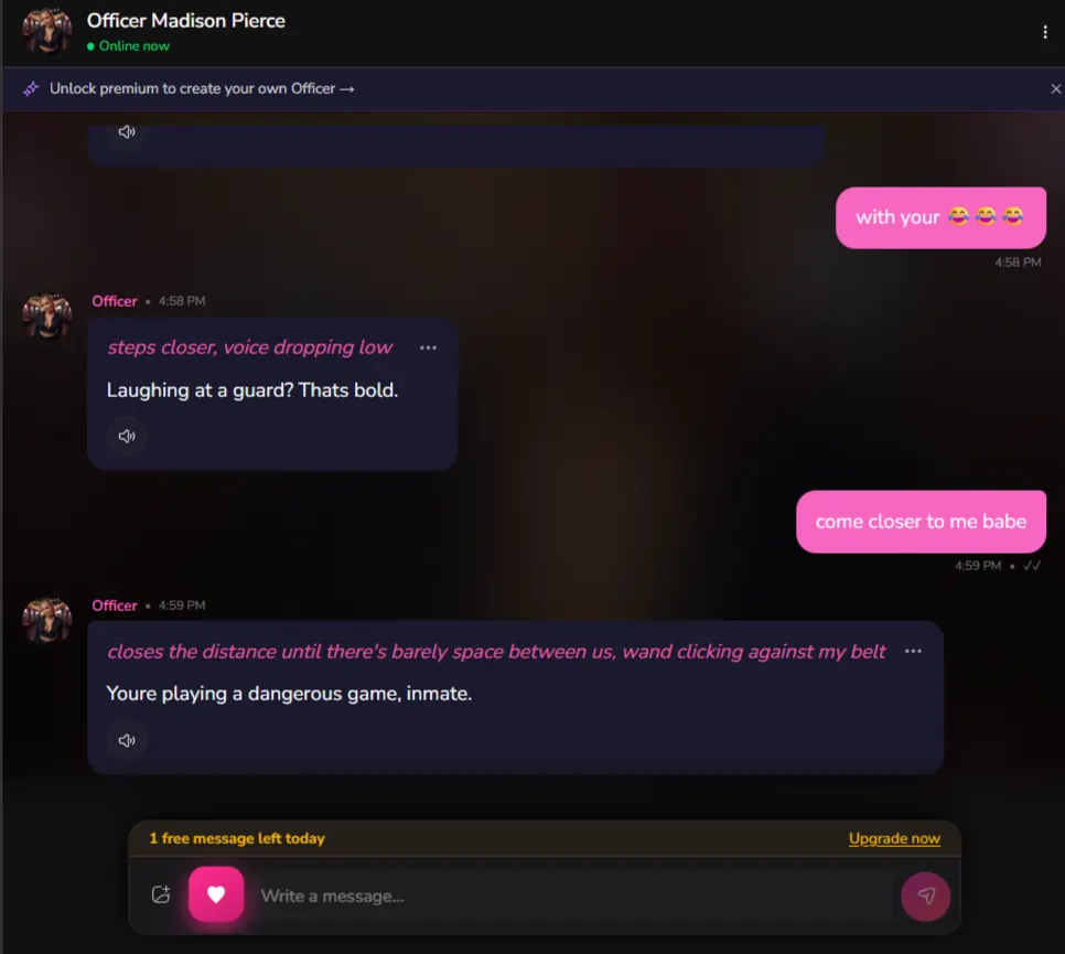 Dondi AI Review 2026: AI Girlfriend That Actually Cares 7 Dondi AI - AI NSFW Chat