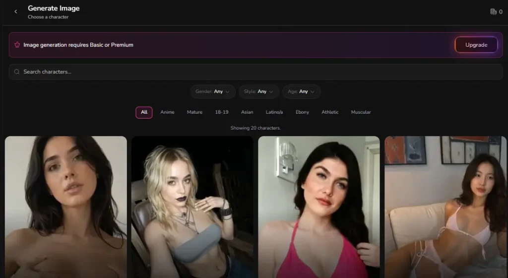 Dondi AI Review 2026: AI Girlfriend That Actually Cares 8 Dondi AI Image Generation