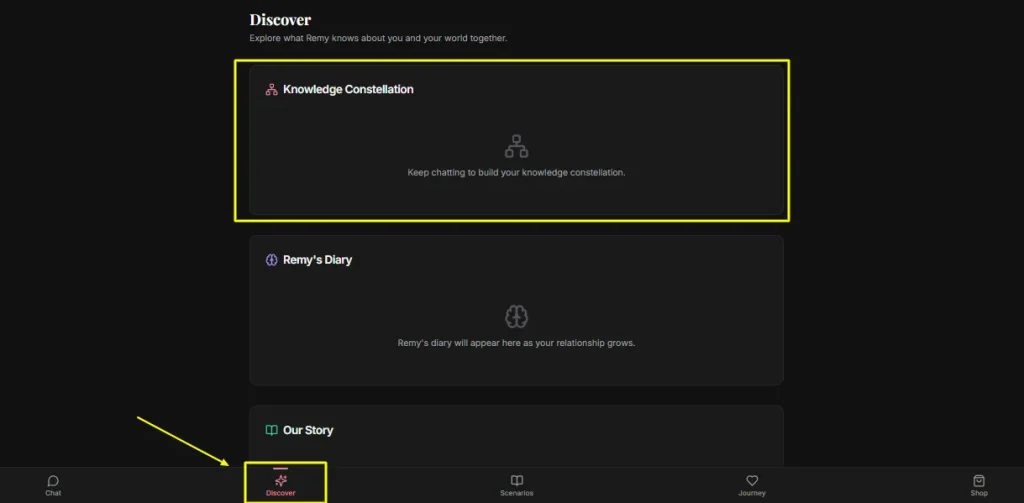 Kissable AI Review 2026: It Remembers More Than You Think 5 Kissable AI Discover