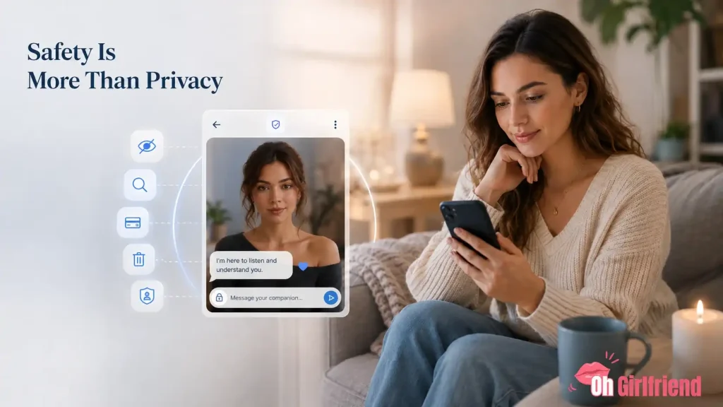 Is Lovescape Safe? What We Actually Found After Testing It 3 AI girlfriend app safety controls