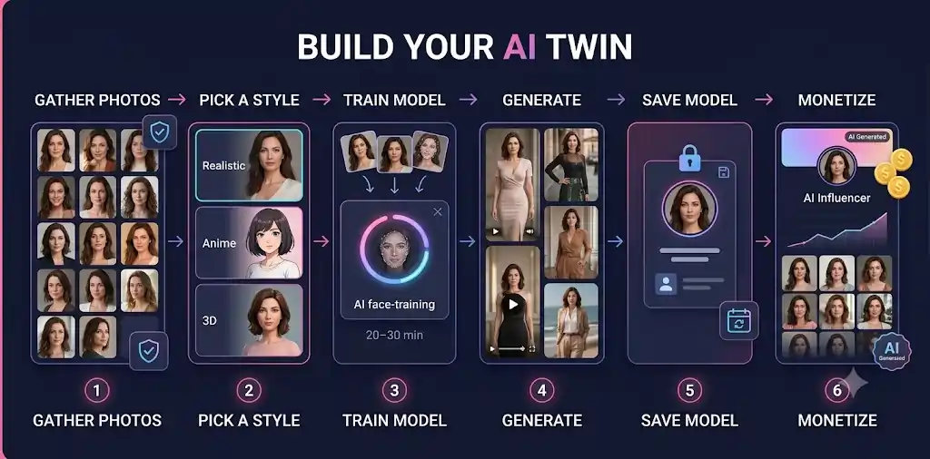 7 AI Girlfriend Apps With Consistent Digital Twin Models 10 Build Your AI Twin