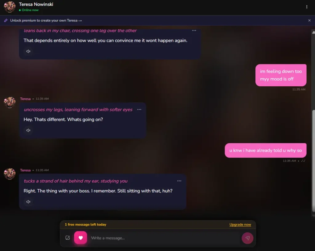 Nectar AI vs Dondi AI: Emotional Memory Compared for 2026 6 Dondi AI - Emotional Support Chat