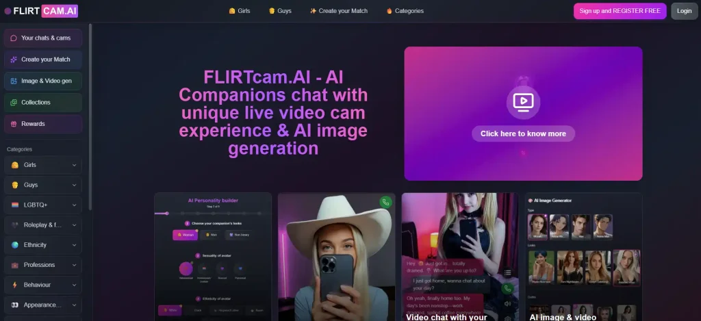 FlirtCam AI Review: We Tested the Live Cam Experience in 2026 3 FlirtCam AI