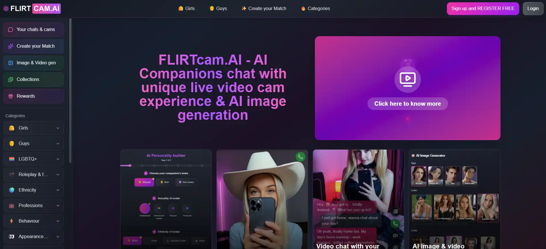 8 Best AI Cam Girls 2026: Normal Porn Plays. These Girls React 11 FlirtCam AI
