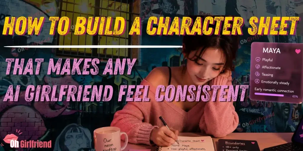 AI Girlfriend Character Sheet That Keeps Chats Consistent 27 How to Build a Character Sheet for Consistent AI Girlfriend
