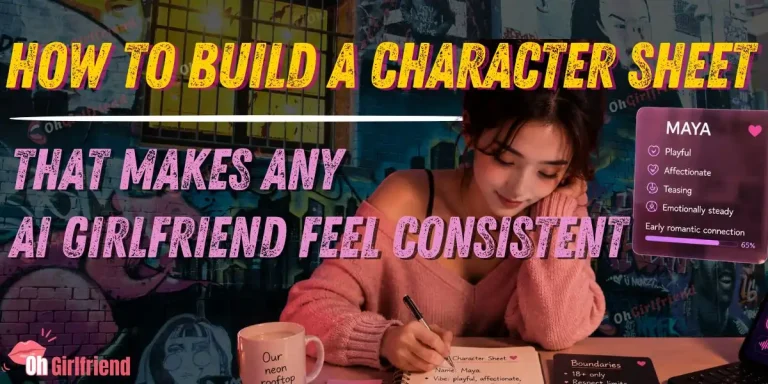 How to Build a Character Sheet for Consistent AI Girlfriend
