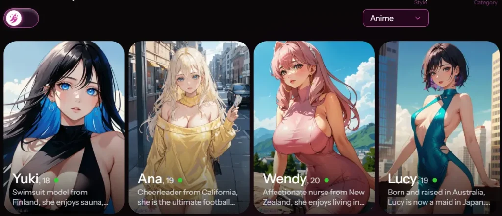 Kupid AI - AI Anime Characters