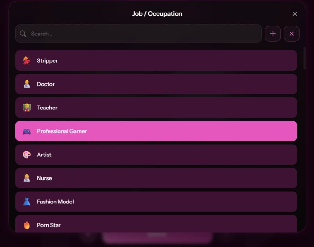 Kupid AI Custom Girlfriend Creation Guide for 2026 9 Kupid AI - AI Character Job-Occupation
