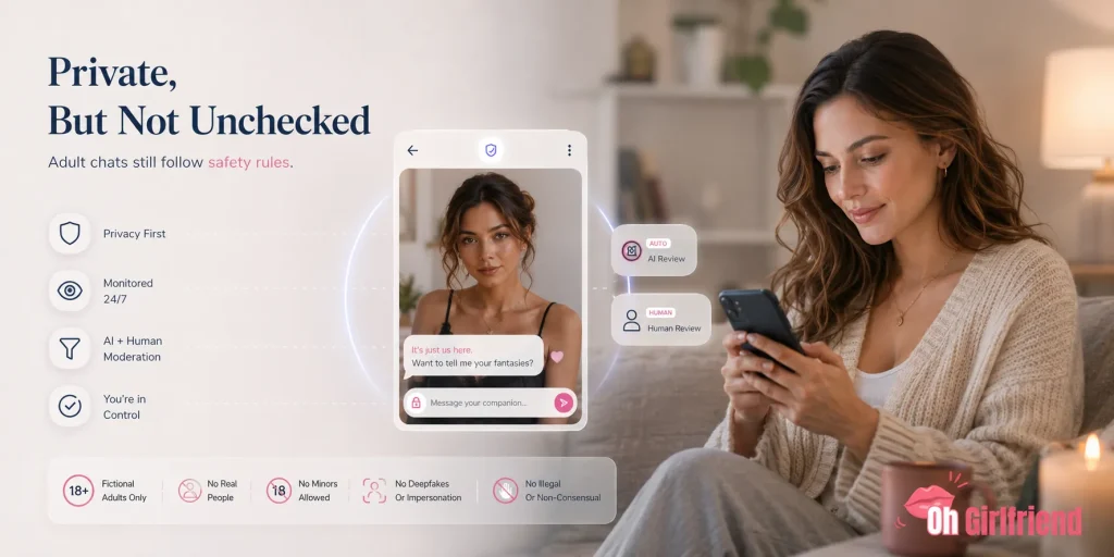 Is Lovescape Safe? What We Actually Found After Testing It 7 Lovescape NSFW chat moderation and privacy