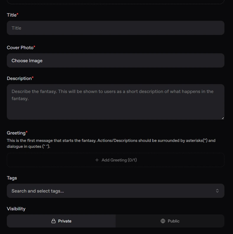 Nectar AI Roleplay: Is It Really Uncensored? We Found Out 5 Nectar AI - AI Fantasy Mode of Character Customization