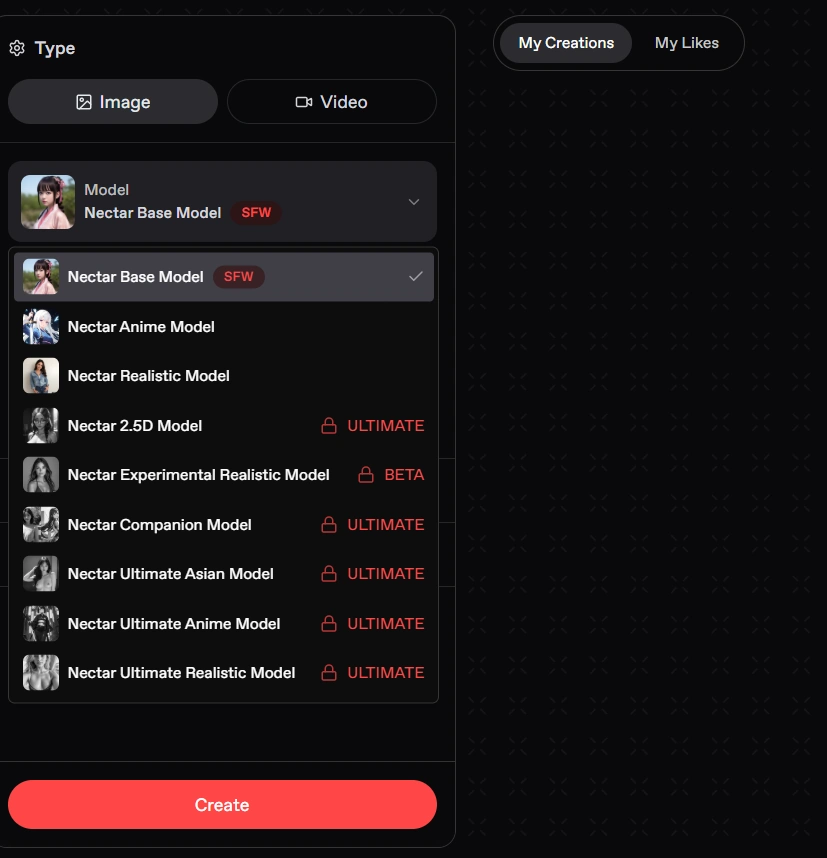 Nectar AI Roleplay: Is It Really Uncensored? We Found Out 9 Nectar AI - Image Generation Models