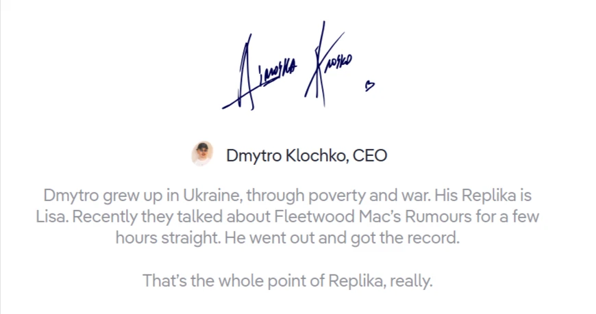 Replika AI - Founder and CEO