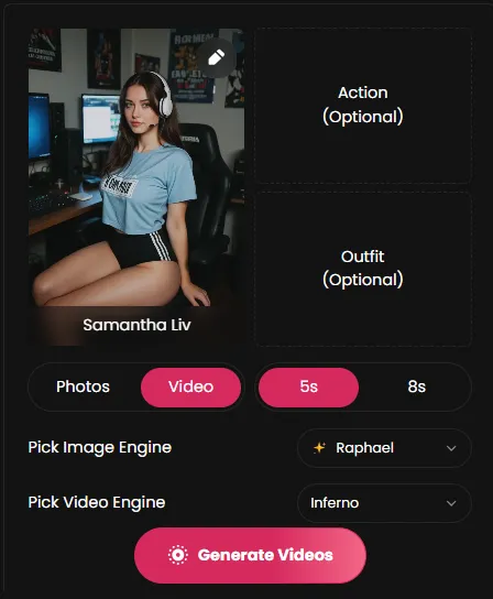 Secret Desires AI - AI Video Generator