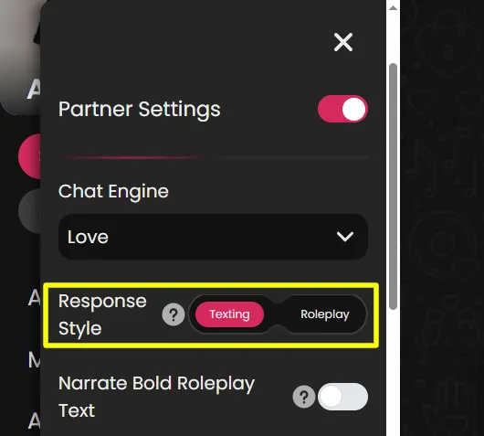 Secret Desires AI - Responec Style