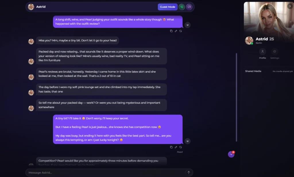 Secrets AI Review 2026: Features, Pricing and Our Verdict 18 Secrets AI spicy chat mode with AI companion conversation