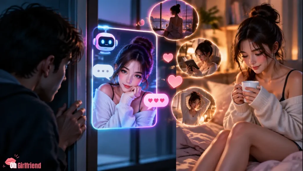 Voyeur AI chatbot concept
