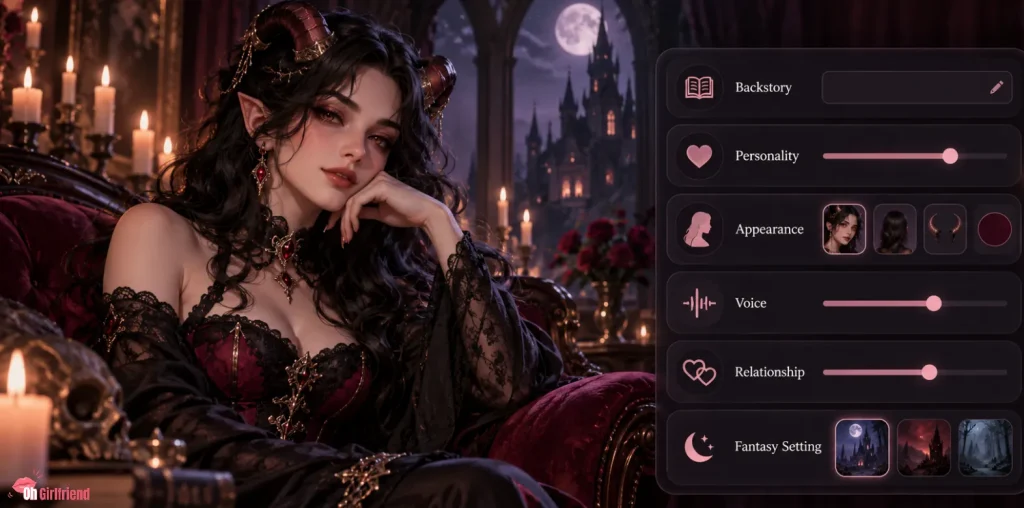 Build your own demon girlfriend AI