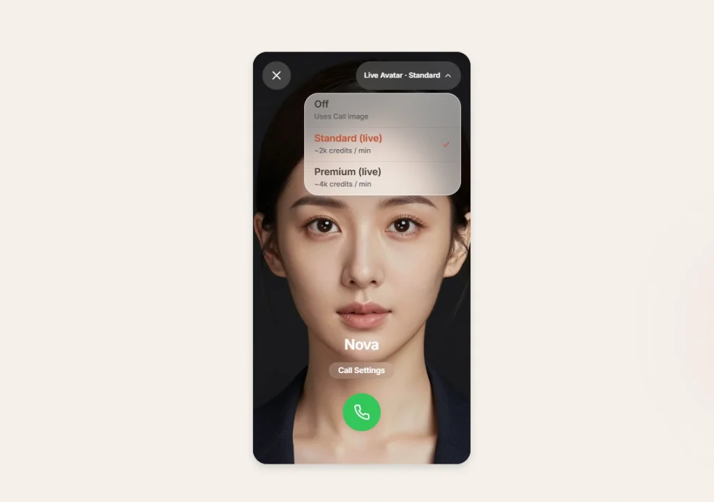 Kindroid AI Review 2026: Pricing, Memory, Voice and Verdict 6 Kindroid AI live avatar video