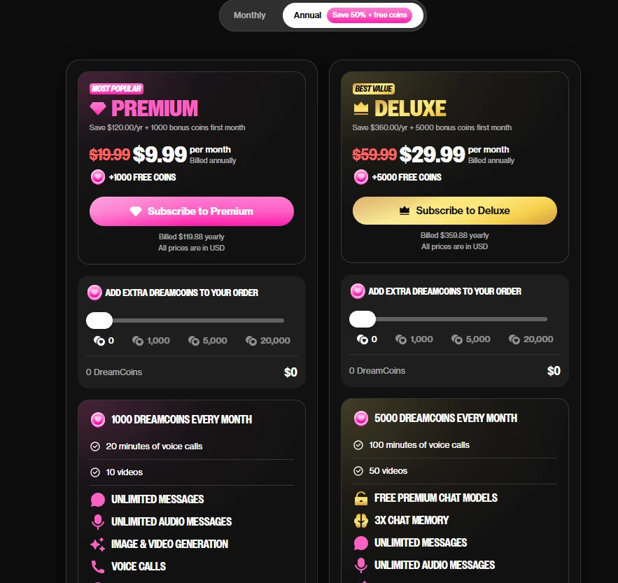 OurDream DreamCoin plans