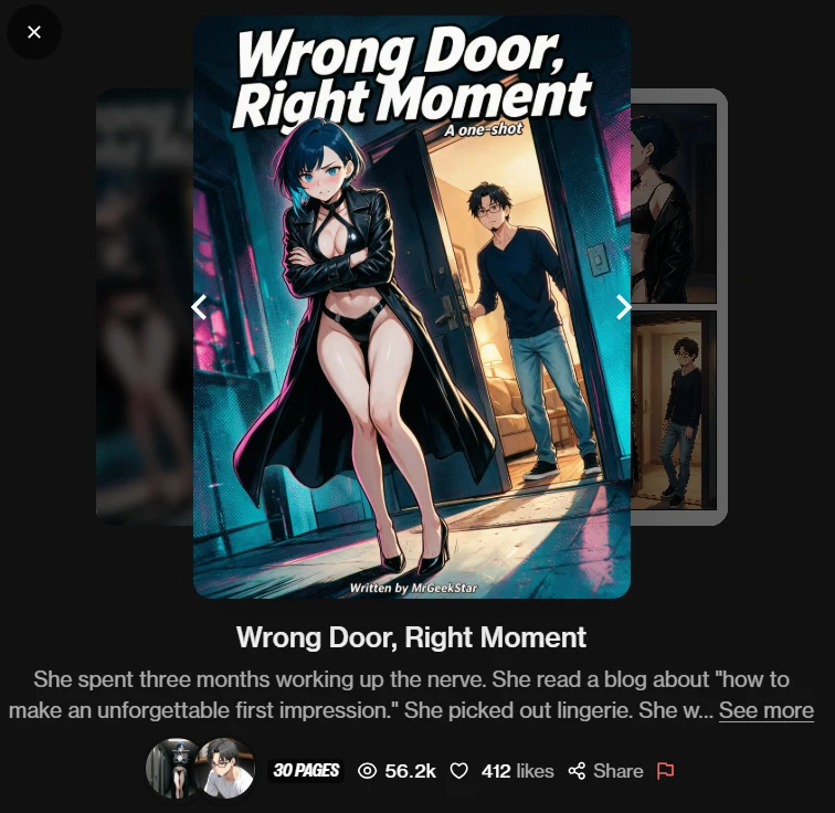 Wrong Door Right Moment OurDream comic